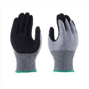 سینڈی نائٹریل کٹ مزاحم دستانے